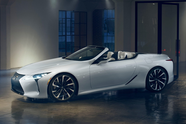 デトロイトショー19 レクサスが Lcコンバーチブルコンセプト を発表 ニュース Webcg