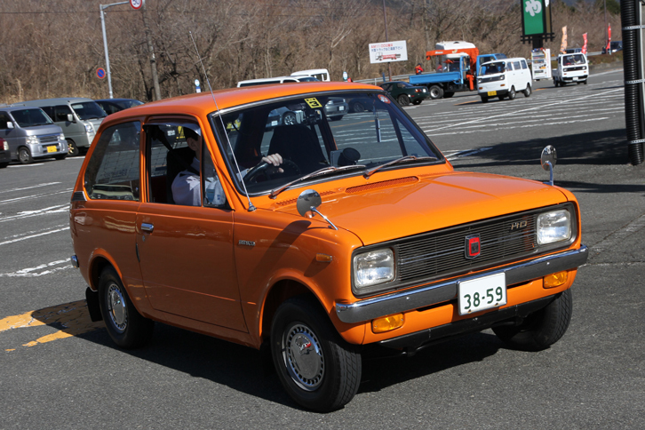 「三菱ミニカ'70」。1969年にデビューした2代目ミニカ。