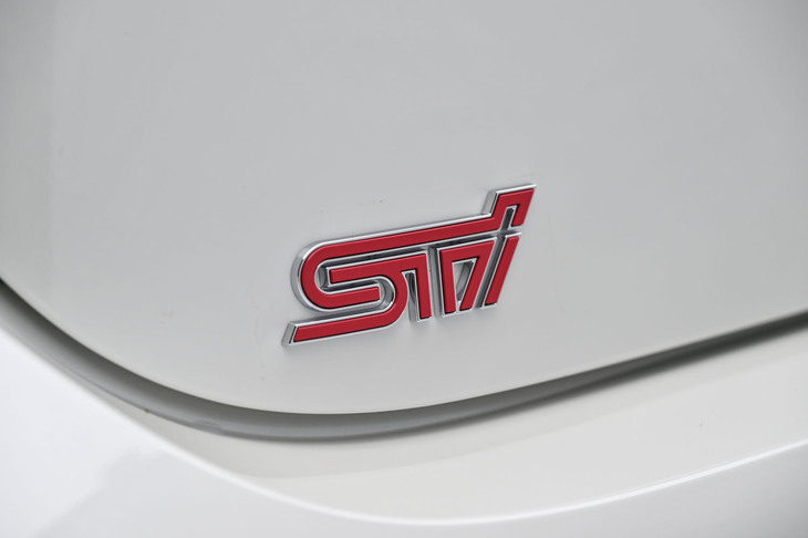 スバルBRZ STI Sport（リアのエンブレム）