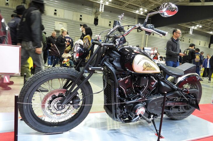 ブリトニー・オルセン氏の手になる「インディアン・スカウト」。