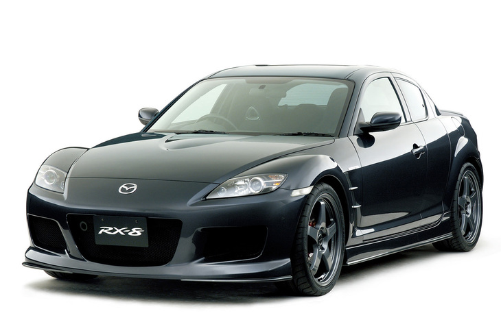 K氏が狙う前期型の「マツダRX-8」。