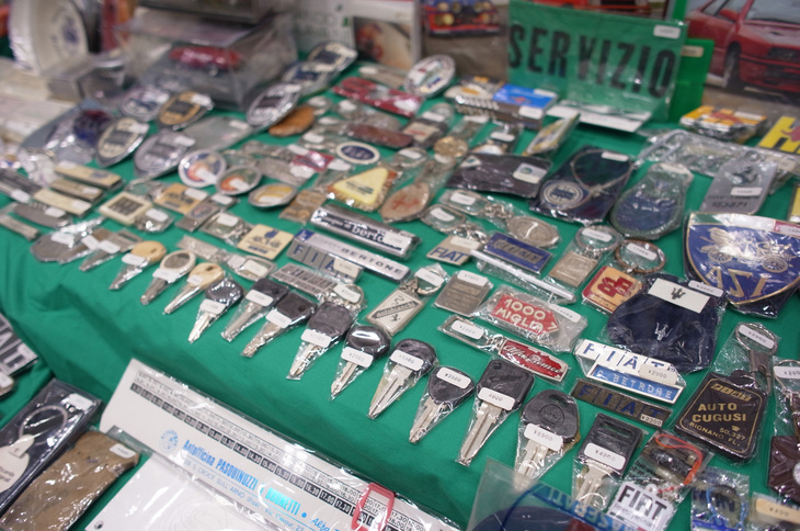 Savoia s.r.lのブース。