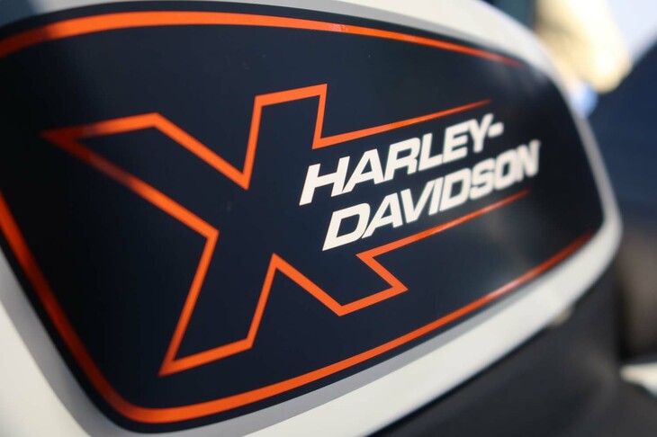 ハーレーダビッドソンX350（燃料タンク上のロゴマーク）