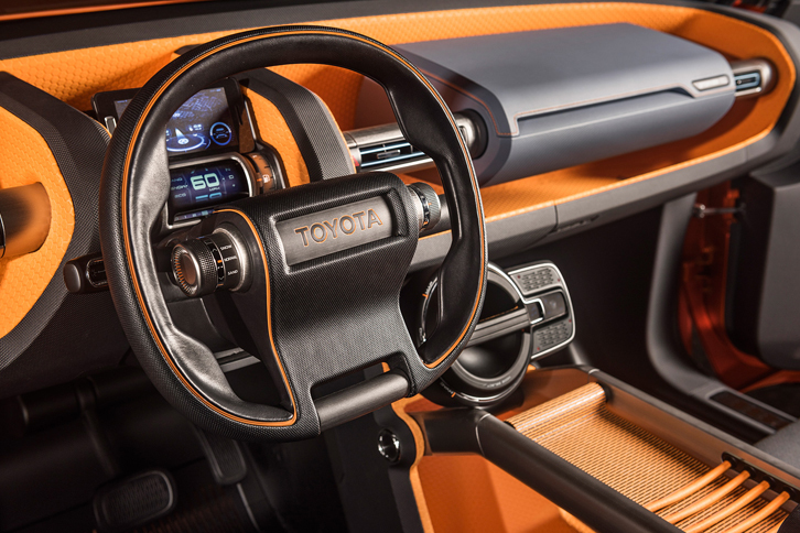 トヨタFT-4X（コックピット周辺部）