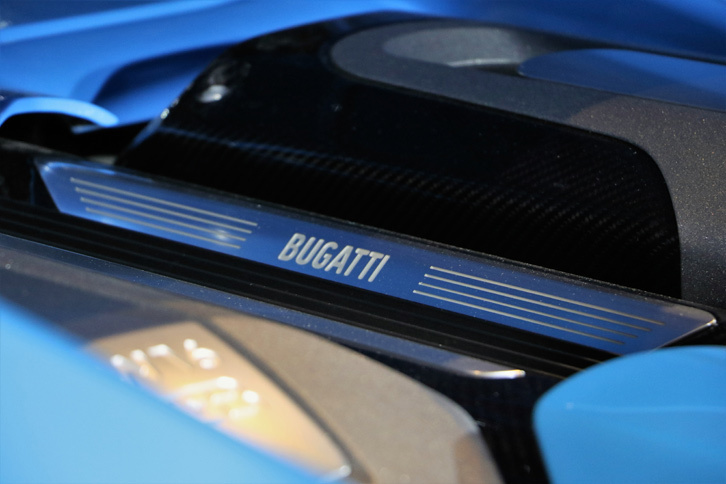 ブガッティ・シロン（インテリア）