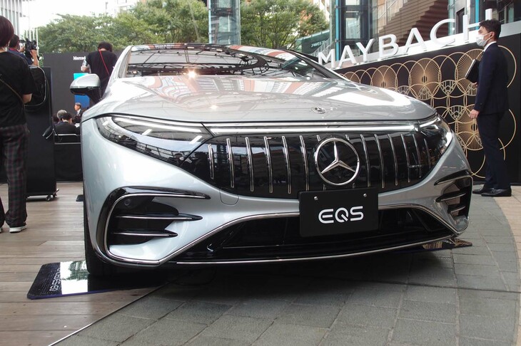 メルセデスAMG EQS53 4MATIC＋（フロントまわり）