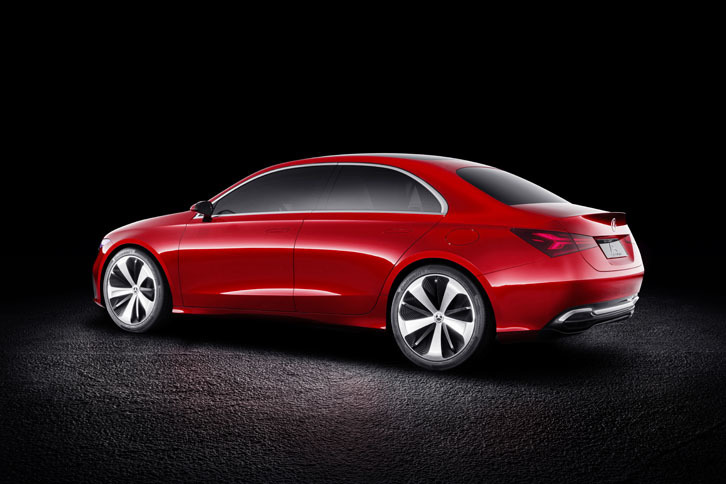 メルセデス・ベンツ・コンセプトAセダン（エクステリア）