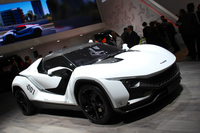 タタの新ブランド「タモ」による小型スポーツ「ラセモ」。デザインを手がけたのは、トリノの自社スタジオという。