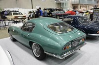 売約済みとなった車両の例。AC MINDS＆CO.,が出展した、「ロータス・エリート」の愛好家の間では有名というワンオフのクーペ。搬入日にスタッフが何気にSNSに上げた写真を見た購入希望者が初日の朝一番で駆けつけ、商談が成立したという。