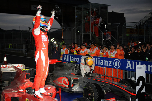 第17戦韓国GP「アロンソ、ポイントリーダーの理由」【F1 2010