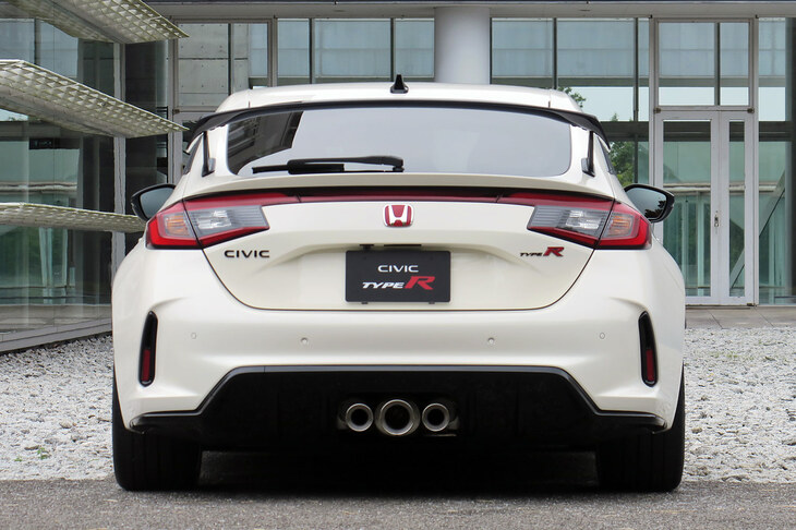 ホンダ・シビック タイプR（リアビュー）