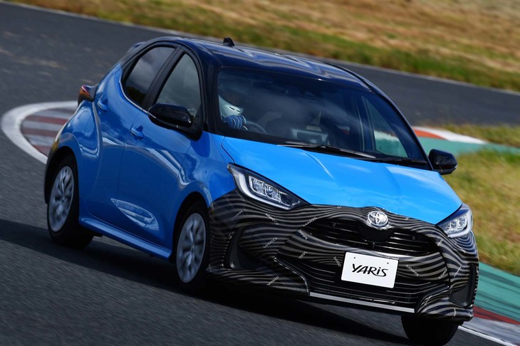 新型「ヤリス」には、ブレーキを制御することでコーナリング中のアンダーステアを抑制し、理想のライントレースを実現するACA（アクティブコーナリングアシスト）が用意される。