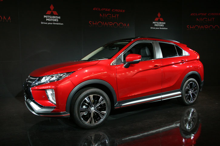 2018年3月発売予定の「エクリプス クロス」。予約受付は2017年12月22日に始まっている。