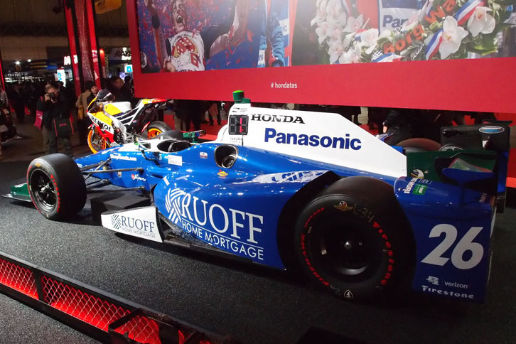 ダラーラDW12（第101回インディ500優勝マシン）