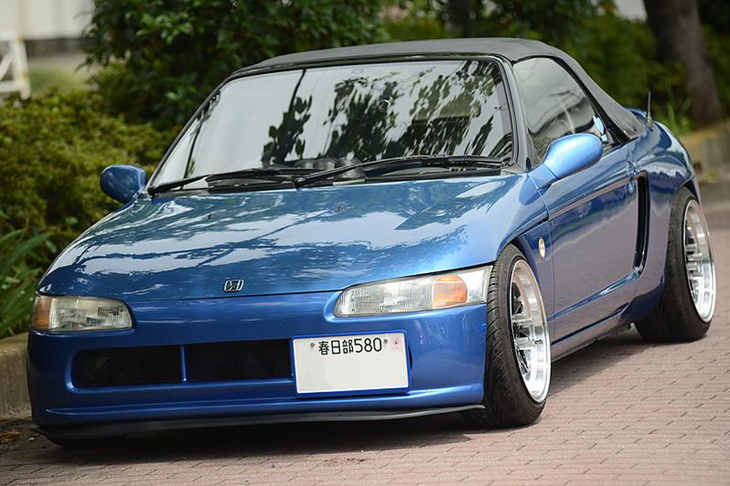 クマの愛車、「ホンダ・ビート」。