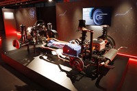 「トナーレ」のベアシャシー。同車には、アルファ・ロメオ初のプラグインハイブリッドモデルがラインナップされる。