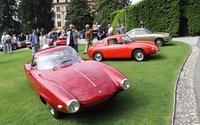 「コンコルソ・デレガンツァ・ヴィラ・デステ2017」で。手前は「ベスト・オブ・ショー」を受賞した1957年「アルファ・ロメオ・ジュリエッタSSプロトーティポ」。