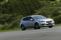 世界レベルのCセグメントハッチバックになるべく、最新のプラットフォームを手に入れた新型「スバル・インプレッサ」。その走りやいかに？（photo：市 健治）