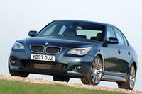2007年6月30日にマイナーチェンジされた「BMW 5シリーズ」。