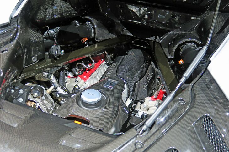 フェラーリSF90 XXストラダーレ（リアパワートレイン）