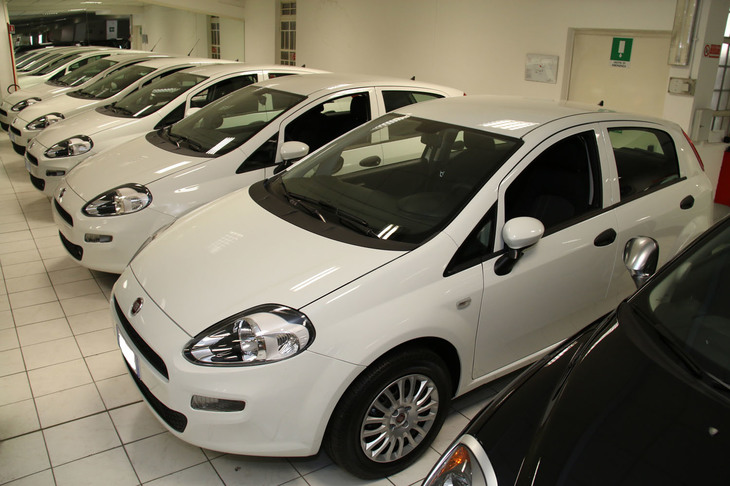 2代目「フィアット・プント」。2016年にトリノで撮影。