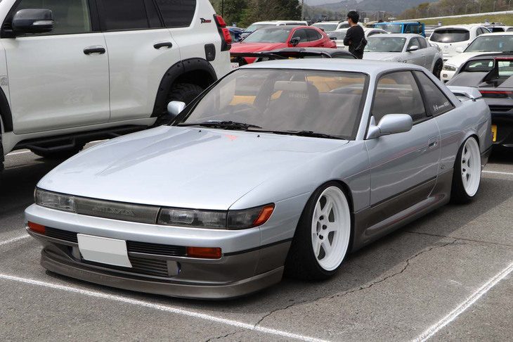 2024 RAYS FAN MEETING 参加車両（日産シルビア）