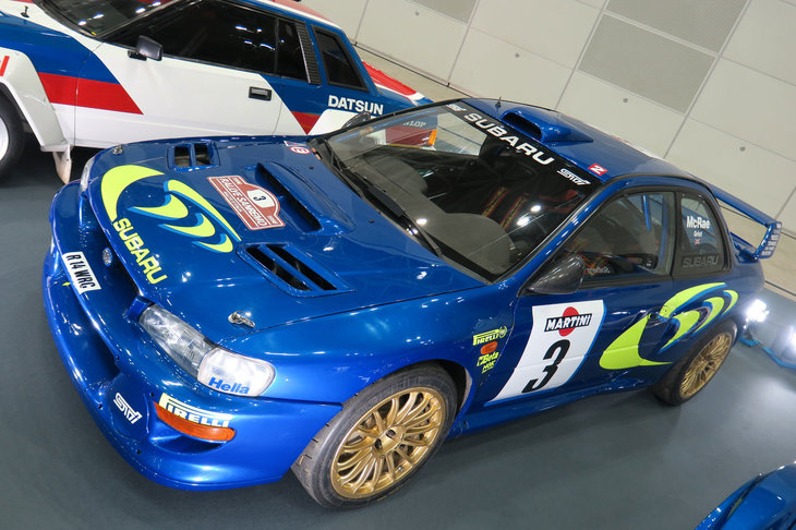 スバル・インプレッサ555 WRC（1998年）／主催者展示コーナー