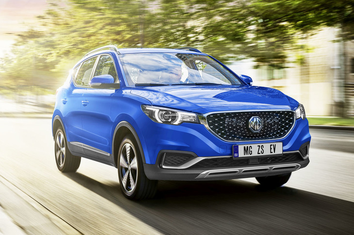 北ヨーロッパにおけるMGの躍進を支えた「ZS EV」。これは2020年までのモデル。