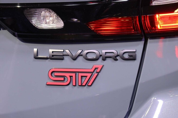 スバル・レヴォーグSTI Sport♯プロトタイプ（リアエンブレム）