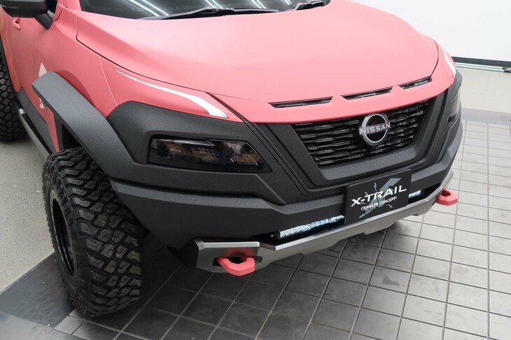 日産エクストレイル クローラー コンセプト（フロントまわり）