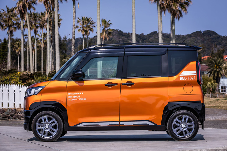 デリカミニTプレミアム（ディーラーオプションの「アクティブトーンスタイル」装着車）