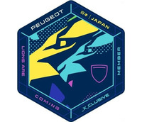 プジョー9X8 2024ステッカー