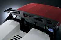 新たにオプション設定されたトップキャリア。