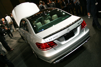 E63 AMG S 4MATICのリアビュー。