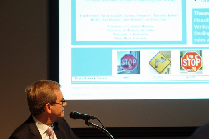 トーマス・フォルム博士は、都内で開催された「第5回SIP-adus Workshop2018」に、フォルクスワーゲンの代表として出席するために来日した。