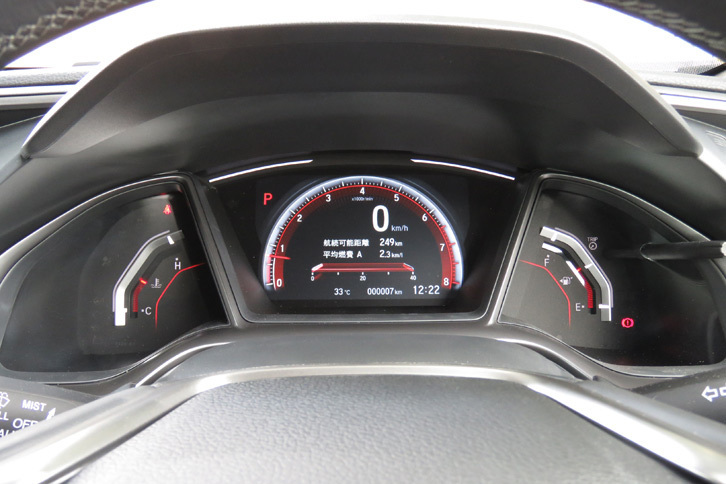 ホンダ・シビックハッチバック（メーター）