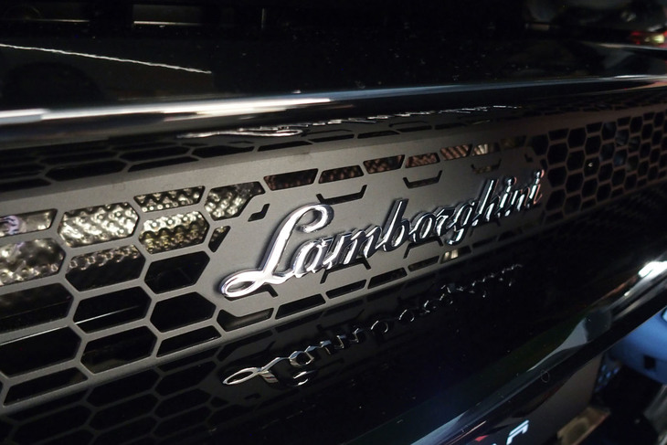 ランボルギーニ・ウラカン テクニカ（リアガーニッシュのエンブレム）