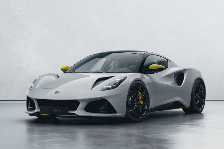 エミーラ ターボSEレーシングライン（イエローアクセントを施したモデル）