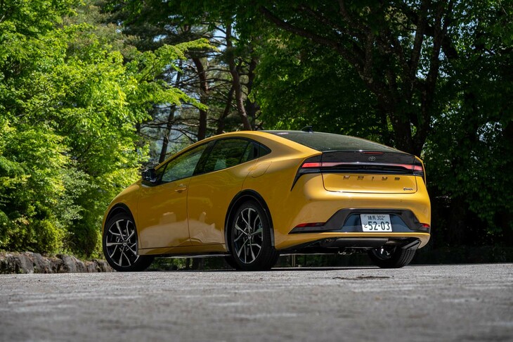 今回の試乗車のボディーカラーは鮮やかな黄色の「マスタード」。追加料金なしで選べる。