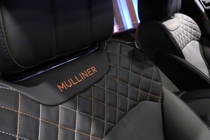 ベントレー・ベンテイガ マリナー（フロントシート）