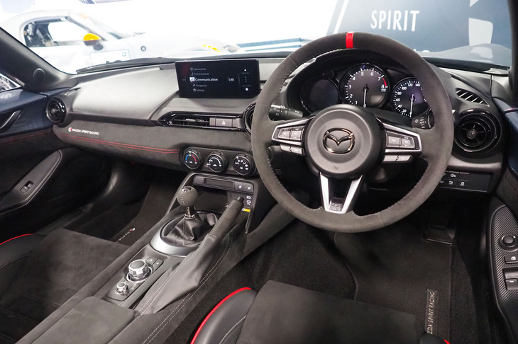 マツダ スピリット レーシング・ロードスター（コックピット）