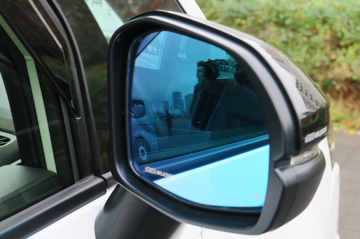 ホンダ・ステップワゴンe：HEVスパーダ プレミアムライン 無限パーツ装着車（ドアミラーカバー＆ハイドロフィリックLEDミラー）