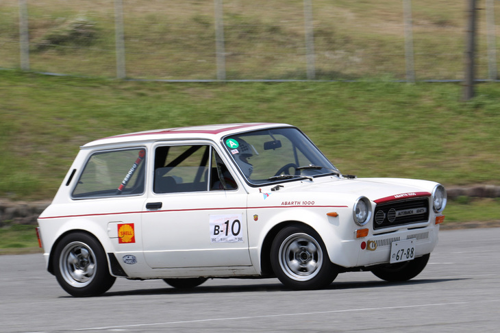 Bクラス5位に入った、珍しい初期型（シリーズ1）の「アウトビアンキA112アバルト」。