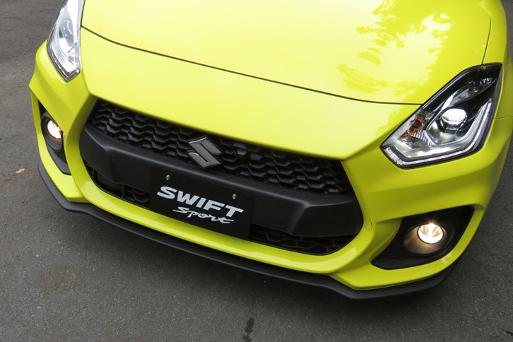 スズキ・スイフトスポーツ（フロントまわり）