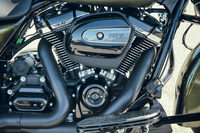 「ロードキングスペシャル」に搭載されるV型2気筒エンジンの「ミルウォーキーエイト」。ハーレーにとっては9世代目の大排気量Vツインとなる。