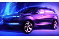 新型「アキュラMDX」のコンセプトモデル、ニューヨークショーで公開の画像