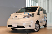 エネルギー補充の時間が短く、静かに走行でき、長時間安定的に発電できる「e-Bio Fuel-Cell」車は、主に商用車としての活躍が期待されている。写真は日産の商用EVである「e-NV200」（イメージ）。
