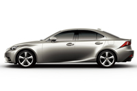 印象的なサイドビュー。ロッカーラインが大胆にリアエンドへと跳ね上がる。
    