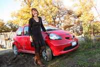 初代「アイゴ」は、女性ユーザーにも人気があった。これは、筆者の知人で小学校教員ルチッラさん。