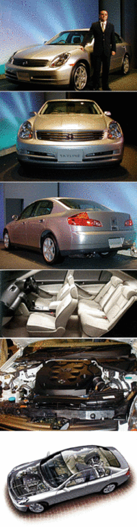 日産、11代目スカイラインを発売の画像